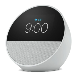 Amazon Echo Spot 2024 2,83 pouces Tactile Bluetooth 5.0 WiFi Enceinte intelligente Alexa