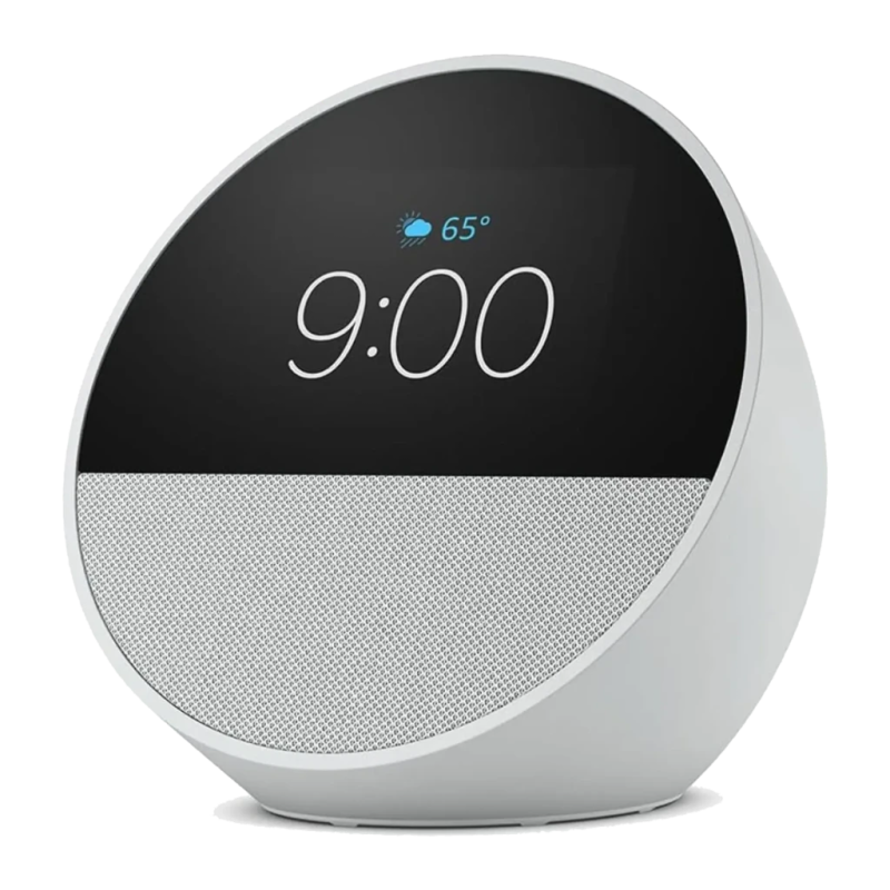Amazon Echo Spot 2024 2,83 pouces Tactile Bluetooth 5.0 WiFi Enceinte intelligente Alexa