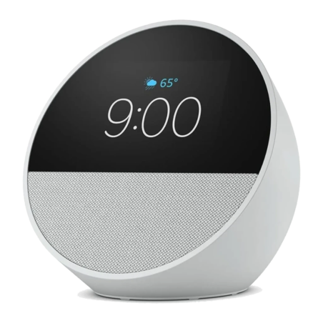 Amazon Echo Spot 2024 2,83 pouces Tactile Bluetooth 5.0 WiFi Enceinte intelligente Alexa