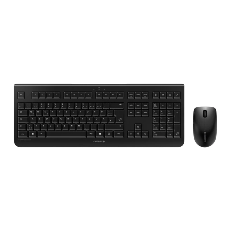 CHERRY DW 3000 2,4 GHz Allemand Clavier et souris sans fil
