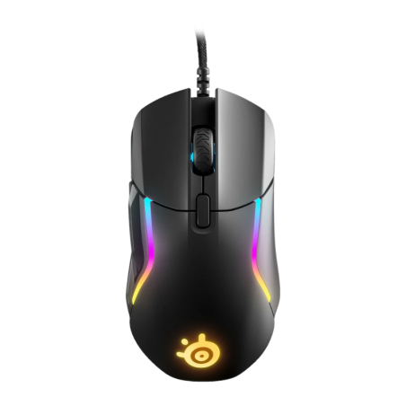 SteelSeries Rival 5 18000 DPI RGB PrismSync 10 zones 9 boutons USB 85 g Souris gaming