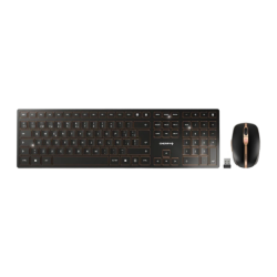 Cherry DW 9100 Slim Espagnol Bluetooth + 2,4GHz Clavier et souris sans fil