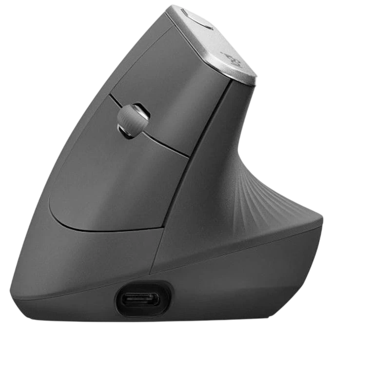 Logitech MX Vertical 4000 DPI Droitiers 4 boutons Bluetooth + 2.4GHz Souris sans fil
