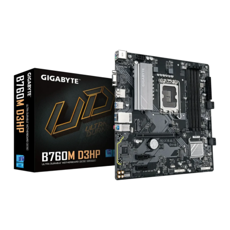 Gigabyte B760M D3HP B760 LGA1700 DDR5 mATX 2 emplacements M.2 Carte mère