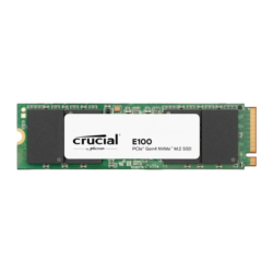 Crucial E100 480GB NVMe M.2 PCIe 4.0 2280 4700MB/s SSD