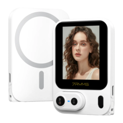 Écran selfie 7RYMS Qshot V1 Blanc 4K60 filaire / 4K30 USB-C