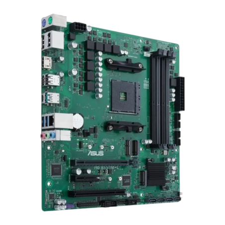 ASUS Pro B550M-C/CSM B550 AM4 DDR4 mATX 2 emplacements M.2 Carte mère