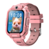 T89 Kids 4G Rose 1,83 pouces Bouton SOS Appel Vidéo GPS AGPS LBS 2 jours IP67 - Montre connectée