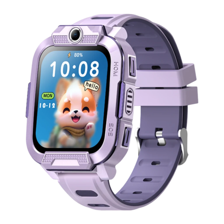 T89 Kids Violet TFT GPS Bluetooth 5.0 - Montre connectée