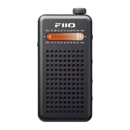 FiiO RR13 Noir Batterie 10440 FM 18h 450mAh Radio portable rechargeable