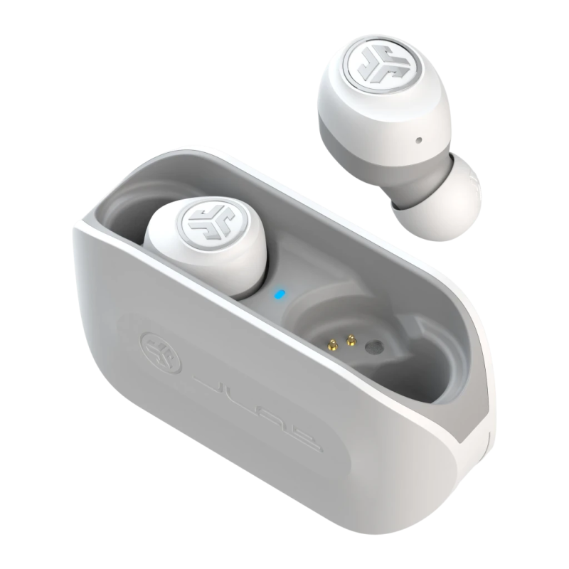 JLab Audio GO Air Blanc TWS Bluetooth 5.0 20h Écouteurs sans fil
