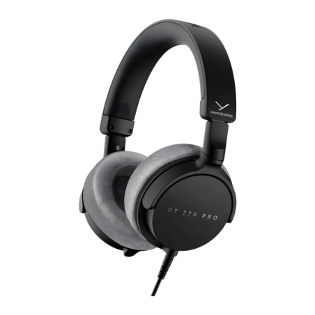 Beyerdynamic DT 270 Pro Jack 3,5 mm 45Ω Noir Arceau Circum-aural filaire Casque