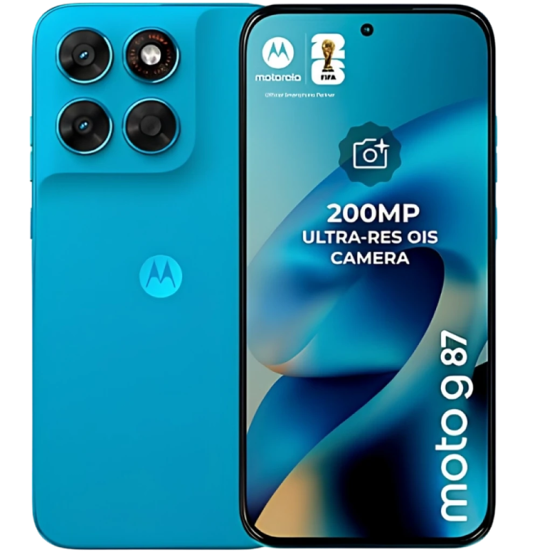 Motorola Moto G87 5G 12GB/256GB Bleu Atoll IP68 6,78 pouces AMOLED 120Hz 200MP 5200mAh 30W NFC