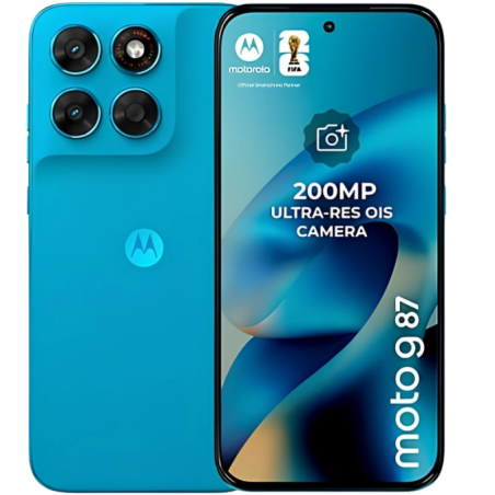 Motorola Moto G87 5G 12GB/256GB Bleu Atoll IP68 6,78 pouces AMOLED 120Hz 200MP 5200mAh 30W NFC