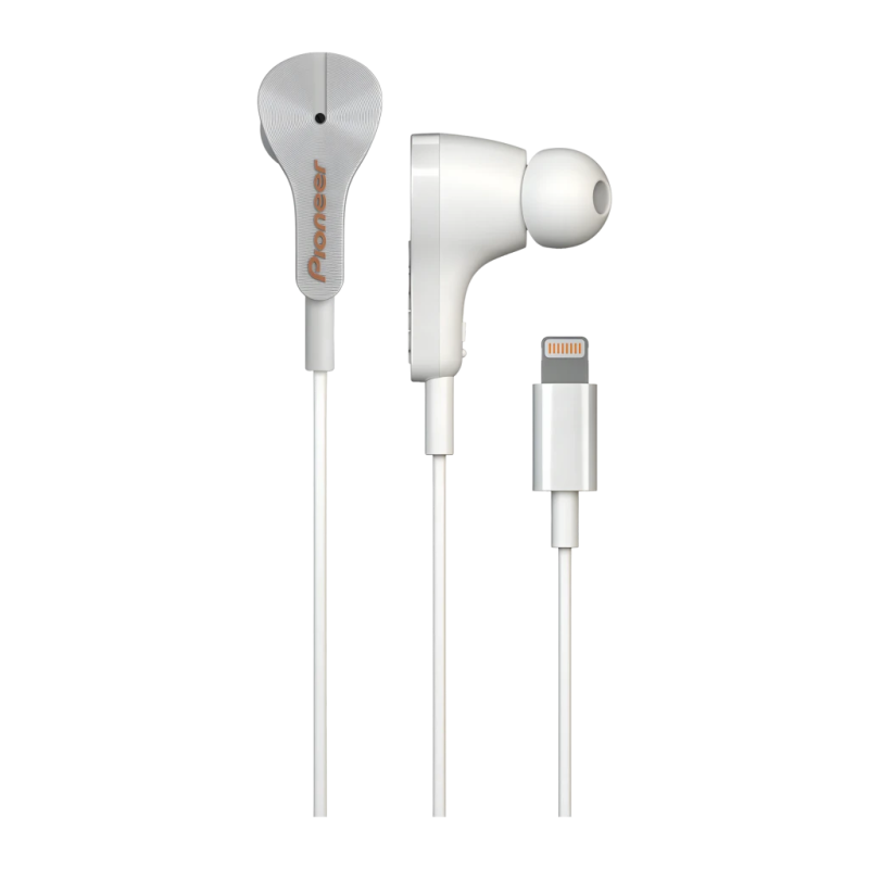 Pioneer Rayz Lightning SE-LTC3R-W Blanc In-Ear avec micro Écouteurs