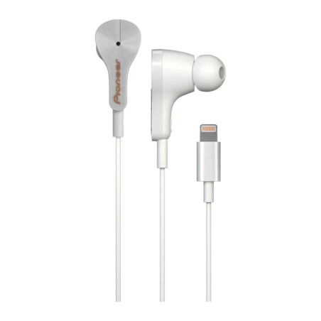Pioneer Rayz Lightning SE-LTC3R-W Blanc In-Ear avec micro Écouteurs