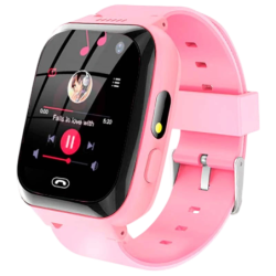 A7 2G Rose 1,44 pouces IPS Smartwatch pour enfants - Montre connectée
