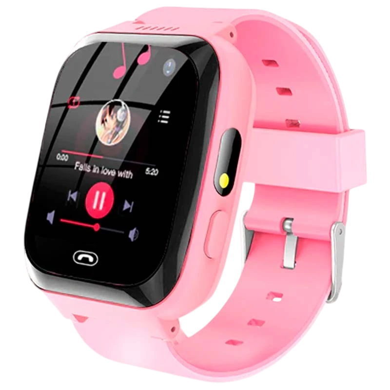 A7 2G Rose 1,44 pouces IPS Smartwatch pour enfants - Montre connectée