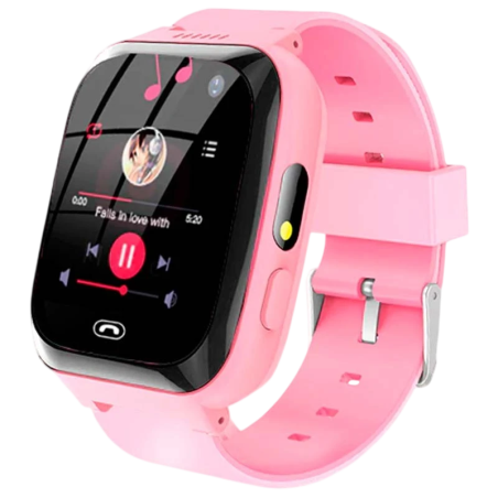 A7 2G Rose 1,44 pouces IPS Smartwatch pour enfants - Montre connectée