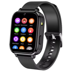 T36 4G Noir 1,7 pouces IPS GPS IP67 Smartwatch pour enfants - Montre connectée