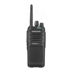Kenwood Noir 9000m 48 Canaux (32 dPMR446 + 16 PMR446) TK-3701D Talkie-walkie