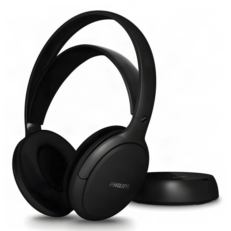 Philips RF SHC5200 Noir Arceau 30h Casque sans fil