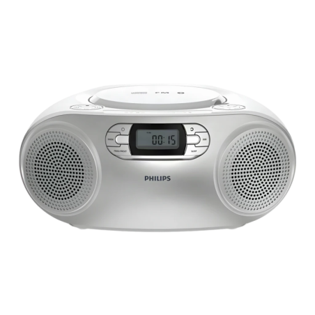 Philips Radio FM Bluetooth 6.0 Argent TAZ2000 Lecteur CD