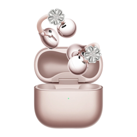 Huawei FreeClip 2 Flower Edition Open-Ear Or Rose Bluetooth 6.0 38h IP57 Multipoint Écouteurs sans fil