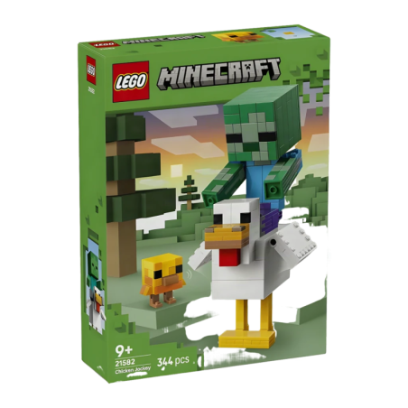 Set de construction LEGO Minecraft Chicken Jockey 21582 344 pièces