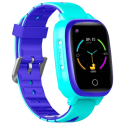T5 4G Bleu 1,3 pouces IPS GPS IP67 Smartwatch pour enfants - Montre connectée