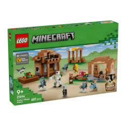 Set de construction LEGO Minecraft 21596 Attaque de l'Évocateur au Village