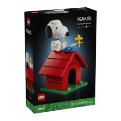 Set de construction LEGO Ideas 21368 Peanuts : La Niche de Snoopy 964 pièces