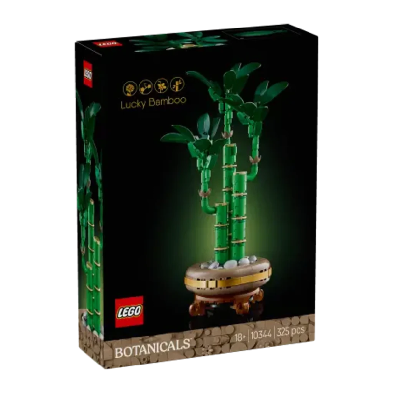 Set de construction LEGO Botanicals Bambou Porte-Bonheur 10344 325 pièces