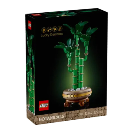 Set de construction LEGO Botanicals Bambou Porte-Bonheur 10344 325 pièces