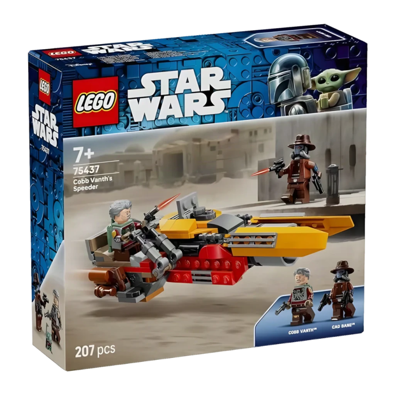 Set de construction LEGO Star Wars 75437 Cobb Vanth's Speeder 207 pièces 7+ ans
