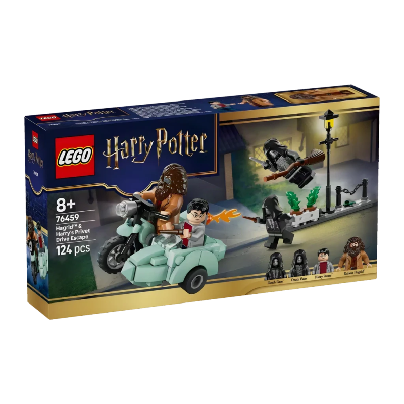 Set de construction LEGO Harry Potter 76459 La Fuite de Hagrid et Harry de Privet Drive