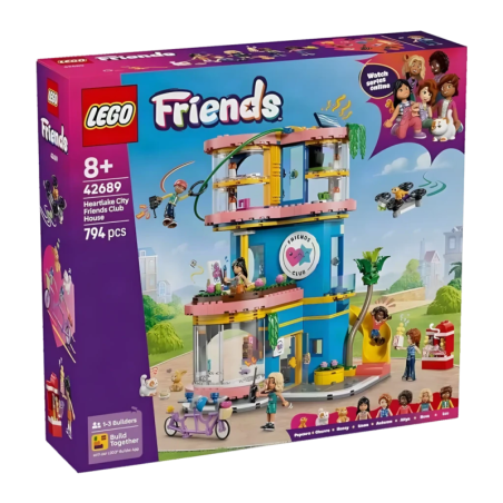 Jeu de construction LEGO Friends Heartlake City Friendship Clubhouse 42689 794 pièces 8+ ans