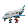 Set de construction LEGO City Avion de Passagers 60492 118 pièces 4+ ans