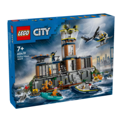 Set de Construction LEGO City 60419 Commissariat de Police sur l'Île Prison