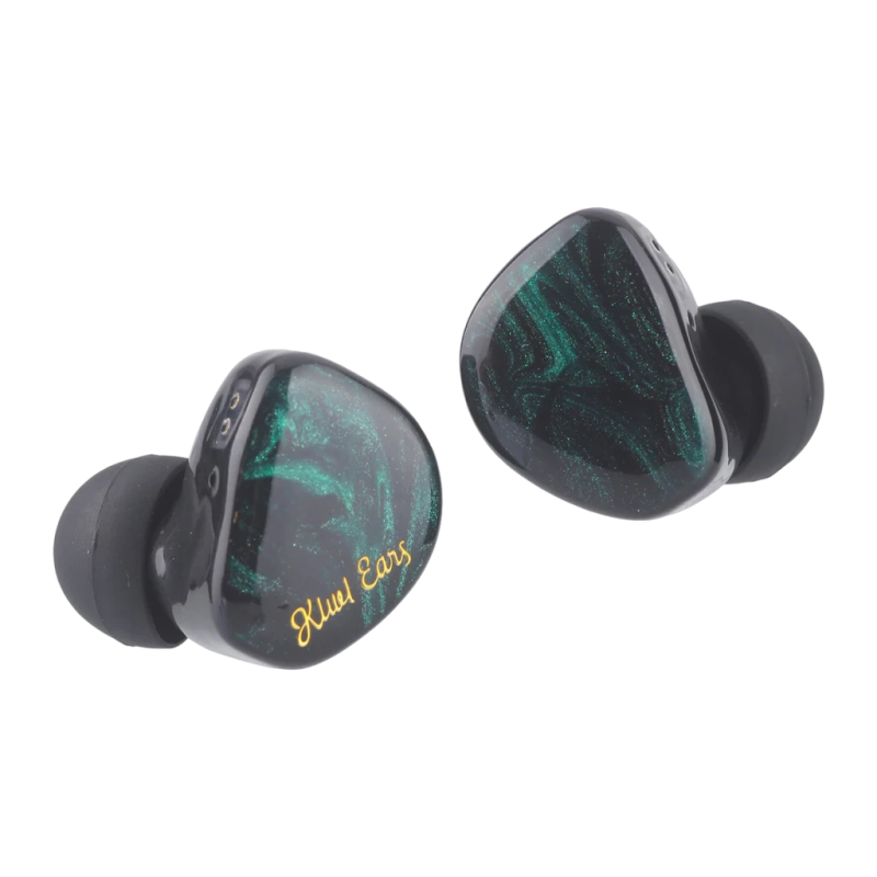 IEM Kiwi Ears Cadenza Jack 3,5 mm 10mm Béryllium Vert In-Ear Écouteurs