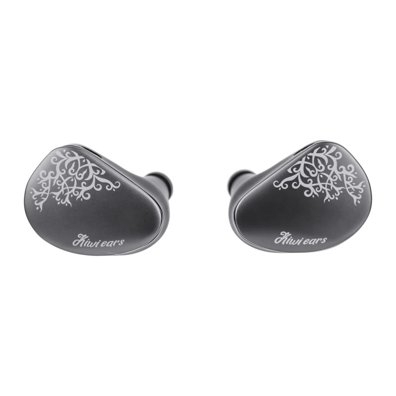 IEM Kiwi Ears Cadenza II Jack 3,5 mm 10mm Titane Gris In-Ear Écouteurs