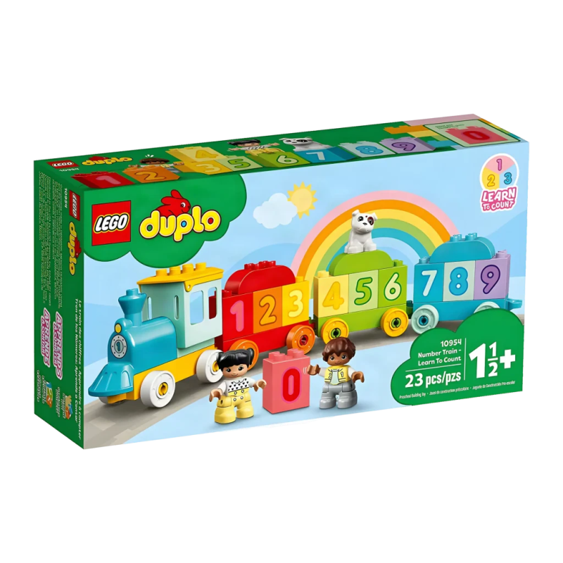 Set LEGO DUPLO 10954 Le Train des Chiffres 23 pièces 18+ mois