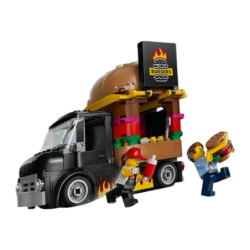 Set LEGO City Burger Truck 60404 194 pièces +5 ans