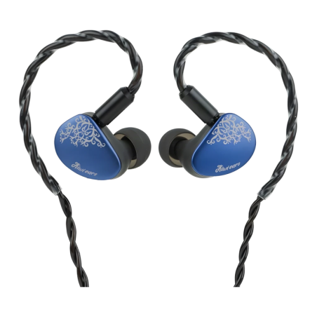 IEM Kiwi Ears Cadenza II Jack 3,5 mm 10mm Driver Dynamique Bleu Écouteurs