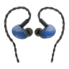IEM Kiwi Ears Cadenza II Jack 3,5 mm 10mm Driver Dynamique Bleu Écouteurs