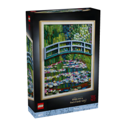 LEGO Art Claude Monet Le Pont sur l'Étang aux Nénuphars 3179 pièces 18+ ans