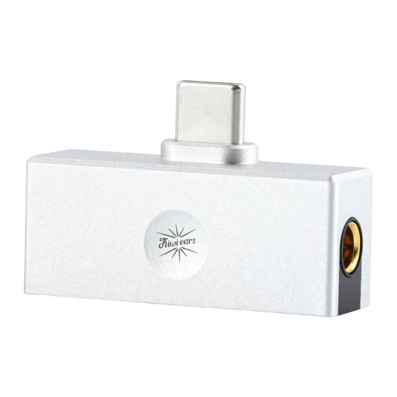 Kiwi Ears Allegro Mini DSD128 4,4mm Argent DAC Amplificateur