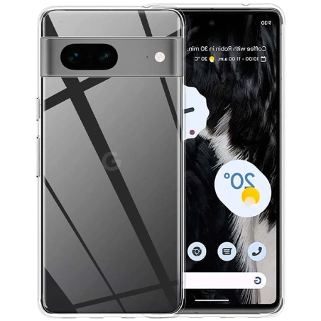 Coque en silicone Google Pixel 7 5G Transparent