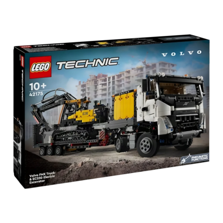 Set LEGO Technic Volvo FMX avec Pelleteuse à Chenilles EC230 Electric 42175 2274 pièces 10+ ans