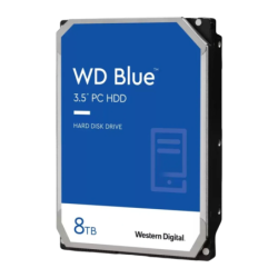 WD Blue WD80EAAZ 5640 RPM 8TB SATA 3,5 pouces Disque dur
